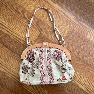 Floral Patterned Purse